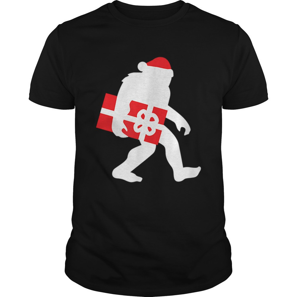 Nice Bigfoot Carrying Christmas Shirt